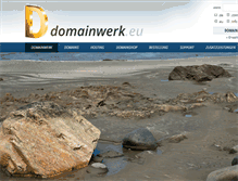Tablet Screenshot of domainwerk.eu